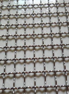 厂304不重锈钢轧花 网方编QMU织眼轧花不锈钢网 型白钢矿筛网片