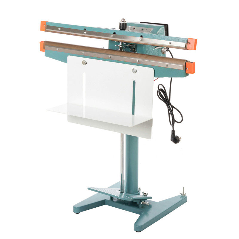 翔德牌大功率铝架脚踏封口机双y面加热塑料袋热封机铝箔宽边封口