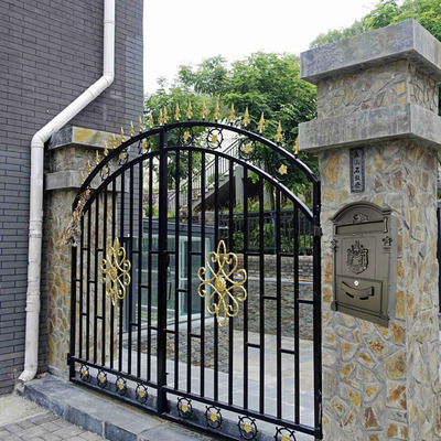 创意铝材密码锁欧式信箱室外家用挂墙H复古别墅奶报箱装饰品贴门