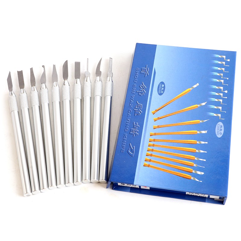 首饰雕刻刀 DIY蜡模型起板掏底刀 初学生手R工专用雕蜡刀工具