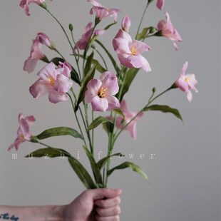 仿真花 高档e油桐花束ins高枝插花轻奢假花装饰绢花加花瓶客厅摆
