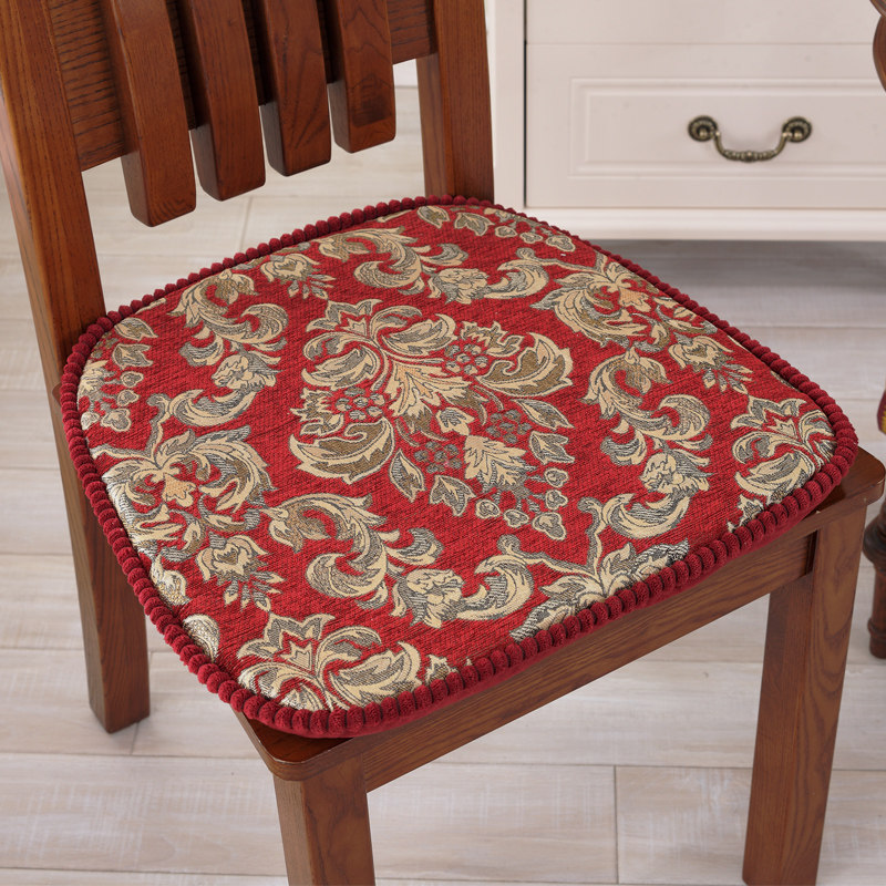 欧式刺绣餐椅垫餐桌椅垫子可拆洗椅子坐垫K餐椅加厚椅垫雪尼尔提,居家布艺,椅垫,淘宝优惠券,粉丝福利购,淘宝优惠卷