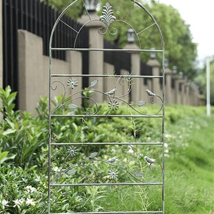 花园铁艺杂货花架爬藤支架小篱笆隔断栅L栏草坪护栏围栏庭院户外