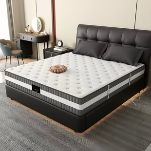 德国进口乳胶席梦思床垫家用软垫独立袋装弹簧30cm厚护脊床垫定制