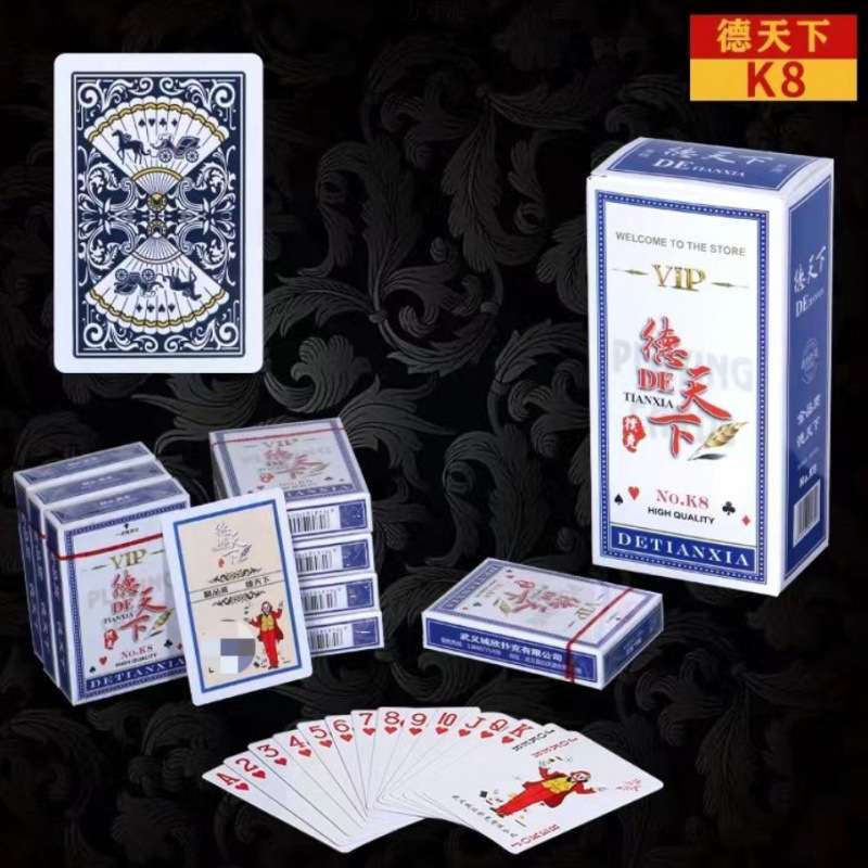 姚记扑克牌 整箱100副装城欣家用30副50副装扑克牌厂跨境电商