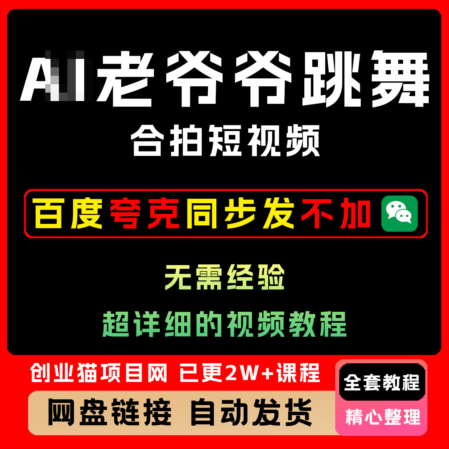 2025年老爷爷跳舞合拍短视频全套视频精讲学习教学课程项目