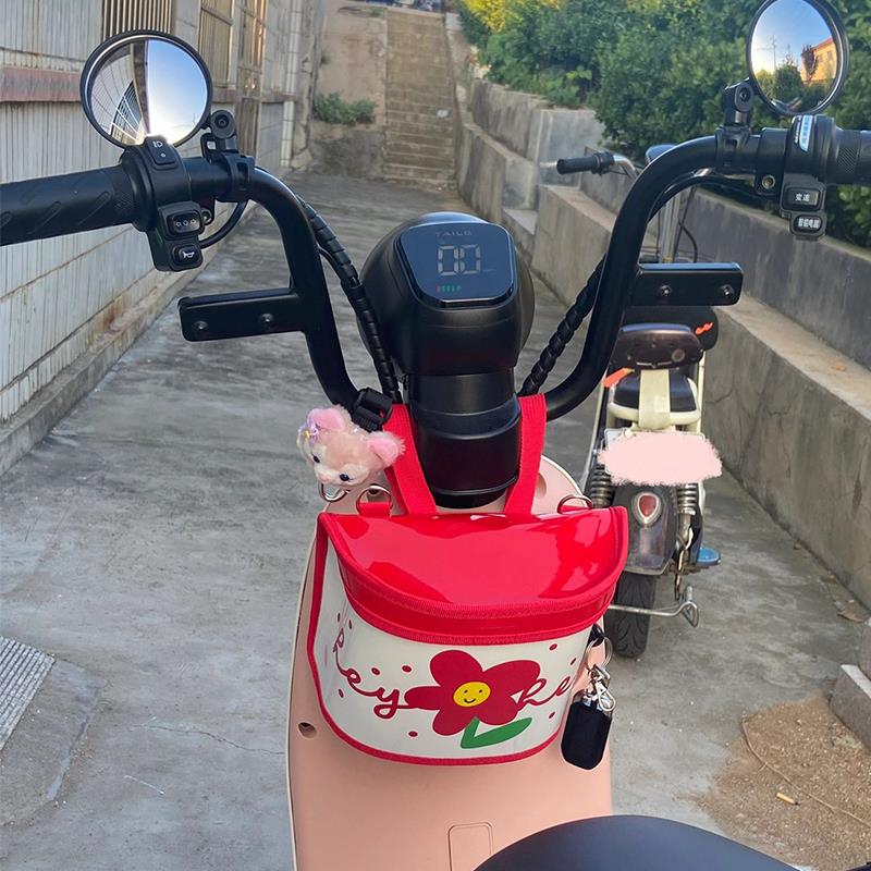 电动车挂物包前置物防水台铃电瓶车后备箱挂包爱玛收纳神器