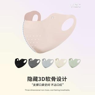 夏季 无痕一体防晒口罩女高颜值2025新款 冰丝面罩防紫外线护眼角薄