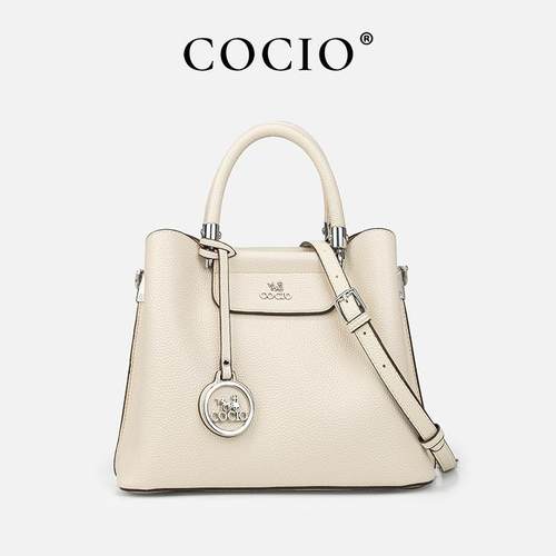 COCIO潮流时尚气质荔枝纹单肩斜挎包CC073