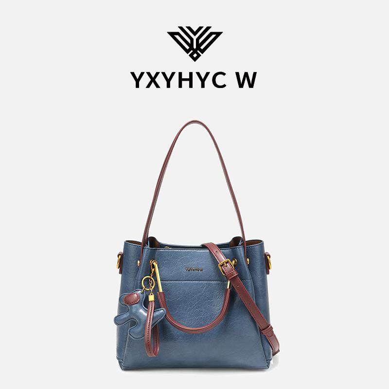 YW-8023单鸵鸟纹单肩包