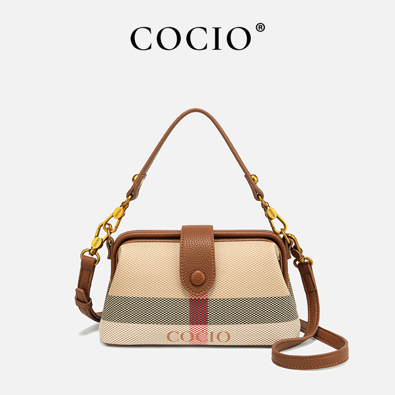 COCIO2024新款斜跨单肩女包包高级夏百搭迷你小轻奢品牌CC161
