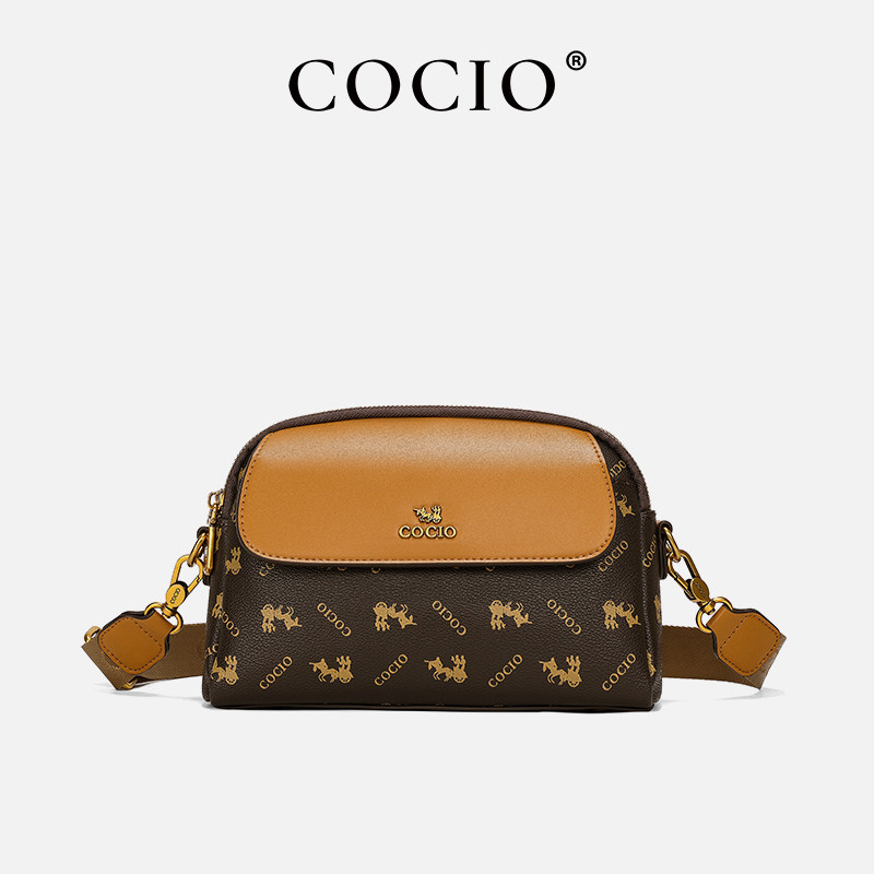 COCIO2024新款斜跨单肩女包高级夏时尚百搭迷你小轻奢CC086