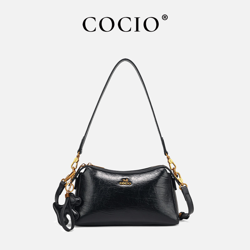 COCIO2024新款斜跨单肩女包包高级夏百搭迷你小轻奢品牌CC250