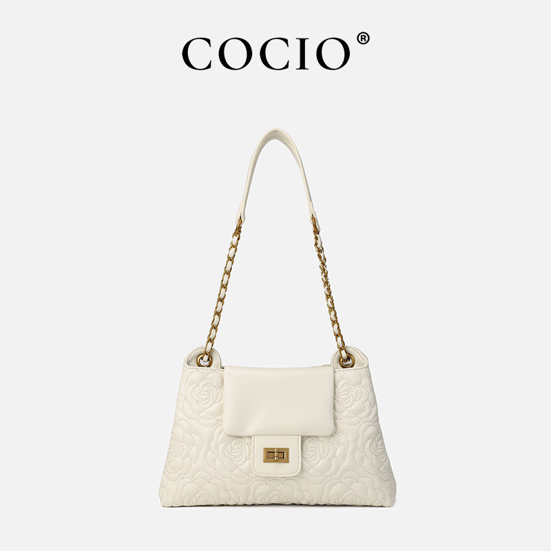 COCIO2024新款斜跨单肩女包包高级夏百搭小轻奢品牌CC251