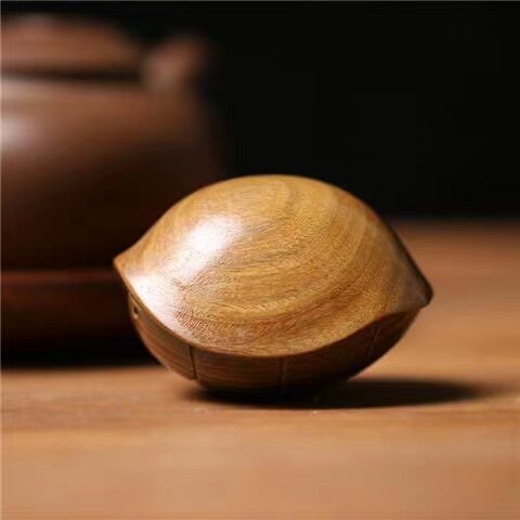 绿檀木雕富甲天下乌龟壳檀木手工艺品富甲一方文玩挂件图片