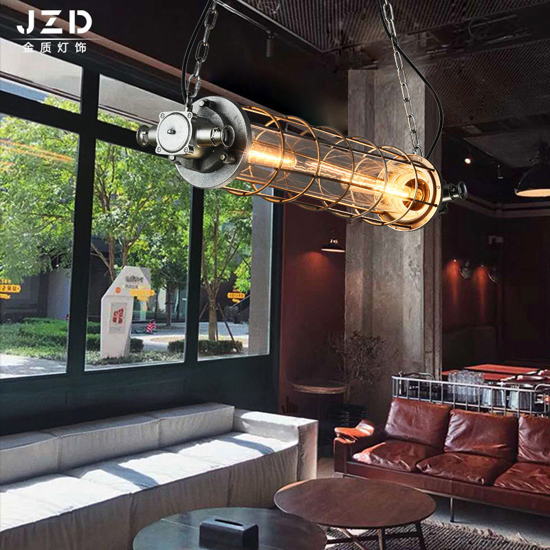 工业设计吊灯 工作室服装店办公室吧台吊灯 酒吧咖啡馆复古吊灯