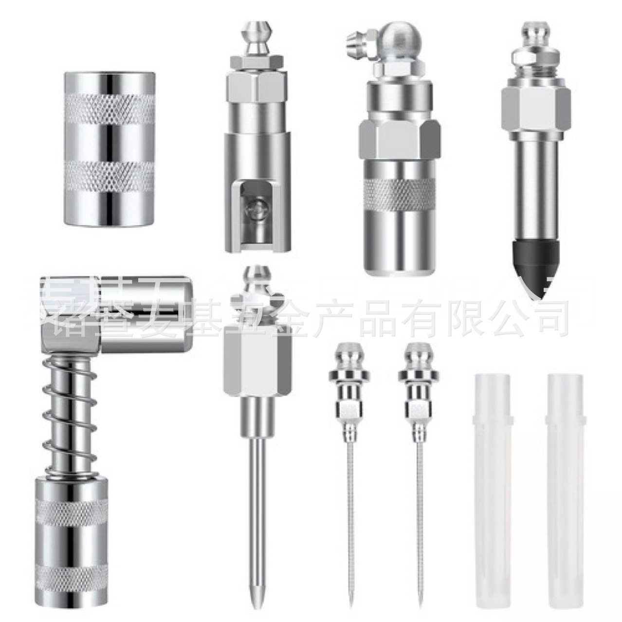 润滑工具8件套 黄油枪打油嘴配件油脂耦合器连接器针式黄油嘴枪头