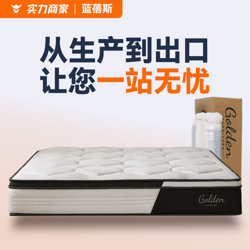 工厂定制海绵床垫超软席梦思记忆棉mattress软垫压缩卷包加厚床垫