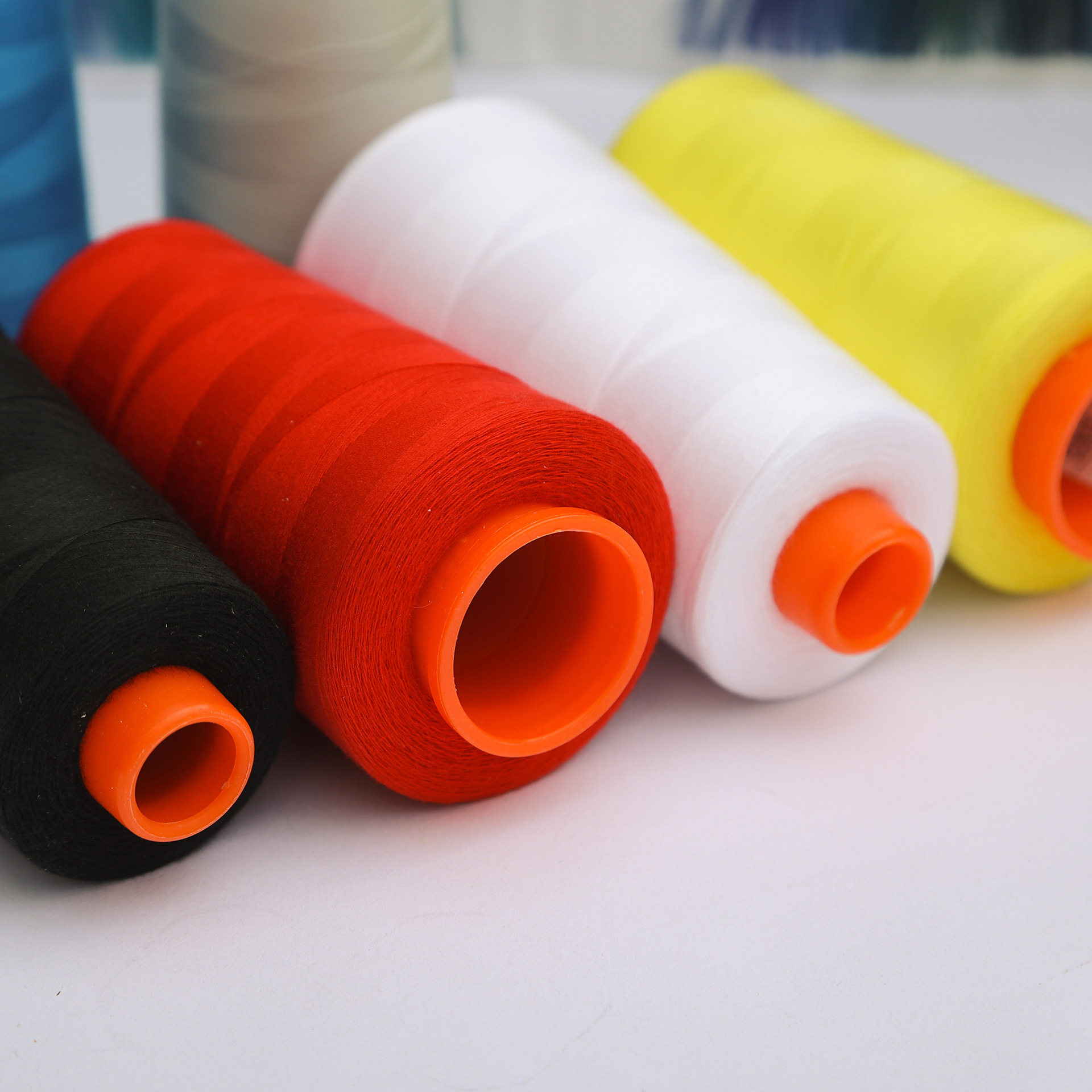 高强涤纶线登山服户外用品帐篷防水拨水缝纫线工厂供应雨衣滑雪服