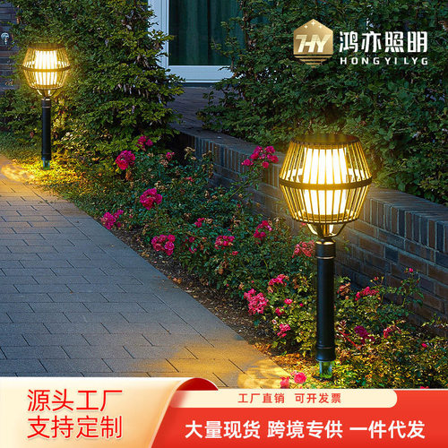 太阳能LED防水超亮户外草坪灯