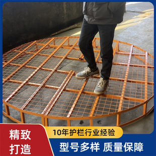 桩基孔防护罩建筑工地桩孔护筒防护盖桩基洞口防护盖板基孔防护网