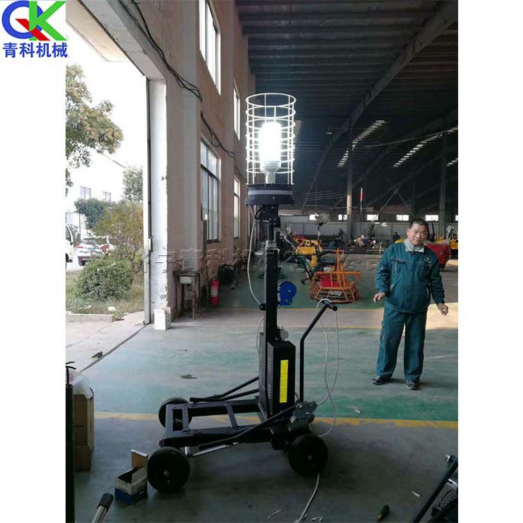 移动式工程照明车 户外夜间施工照明塔车  铁路电力照明工具车