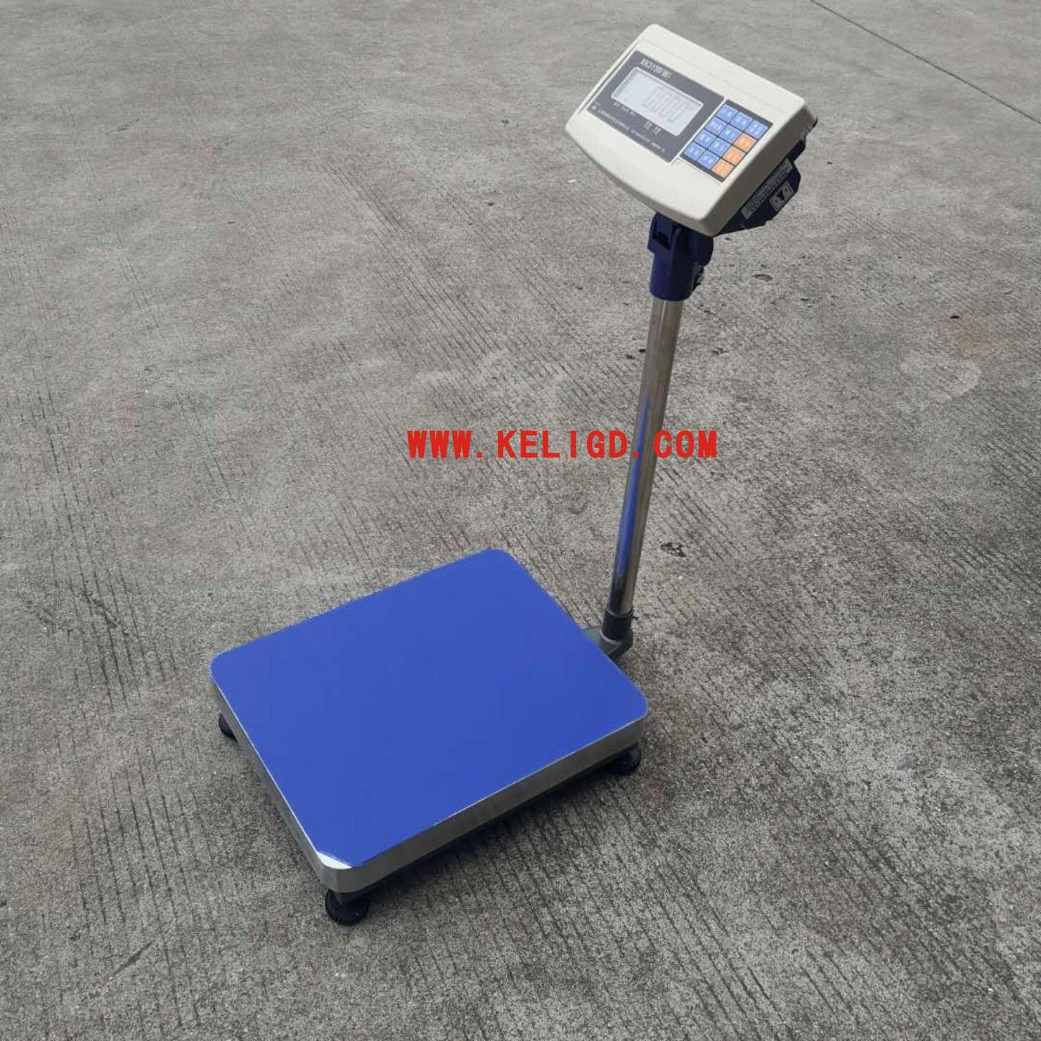 英展电子秤XK3150(W)-30kg60kg100kg150kg300kg落地式电子台称