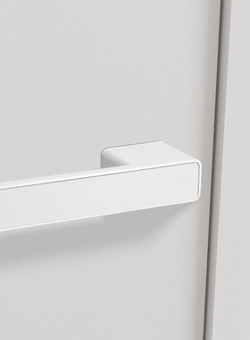 凌德静音磁吸门锁室内卧室房门意式极简木门锁家用房间一字门把手