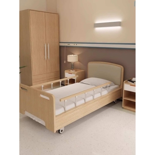 适老化木质家居养老院多功能护理床敬老院单双摇老人床康养中心