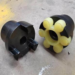 梅花联轴器电机水泵爪式 弹性垫联轴器梅花形弹性联轴器ML梅花联轴