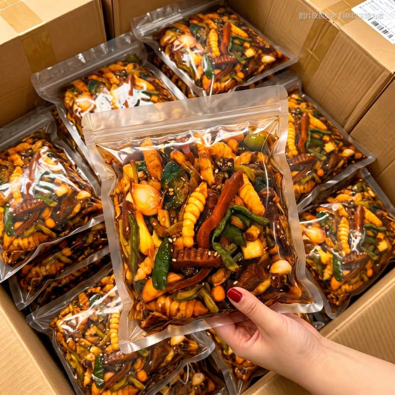 【太划算了】正宗酱香八宝酱菜什锦香脆咸菜黄瓜腌制开胃腌辣椒