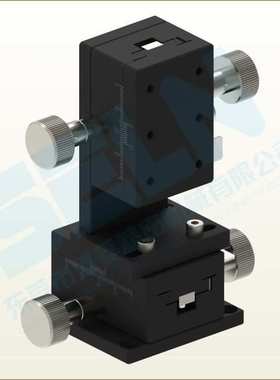 供应XZ轴LWE4060-W双手轮调节燕尾手动平台齿轮齿条驱动位移滑台