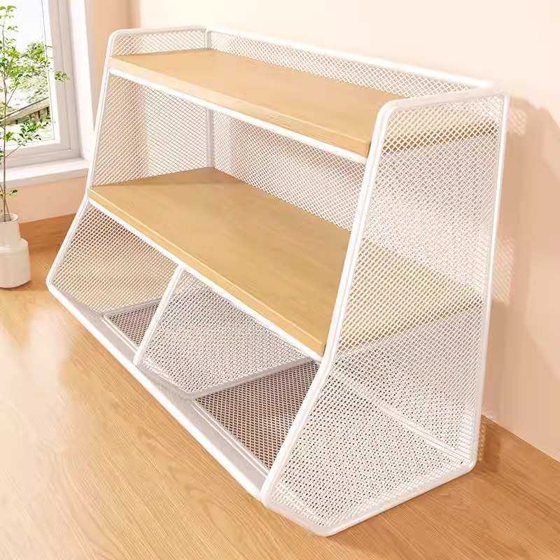 桌面置物架厨房台面多功能分层整理餐桌零食茶几水杯架茶包收纳盒