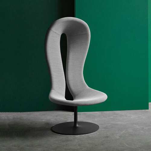 北欧设计师家具 hannah lounge chair椅子沙发椅羊绒布汉娜休闲椅