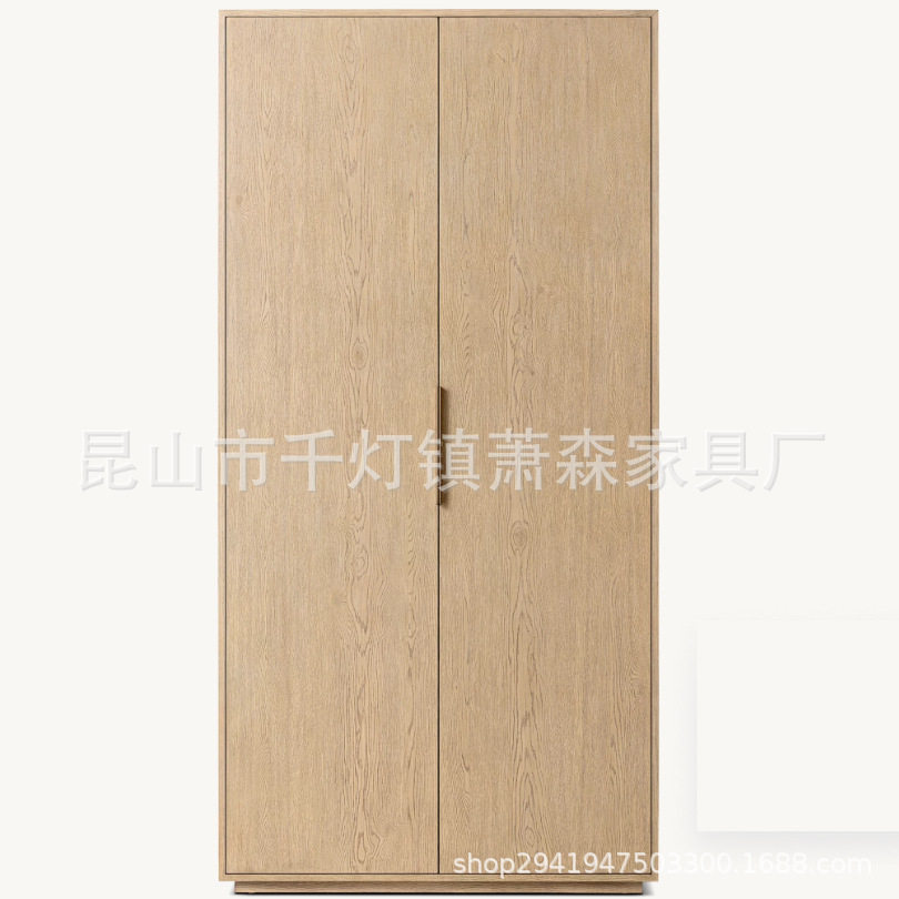 RH美式乡村高端豪华衣柜实木卧室衣柜储物柜置物柜收纳柜