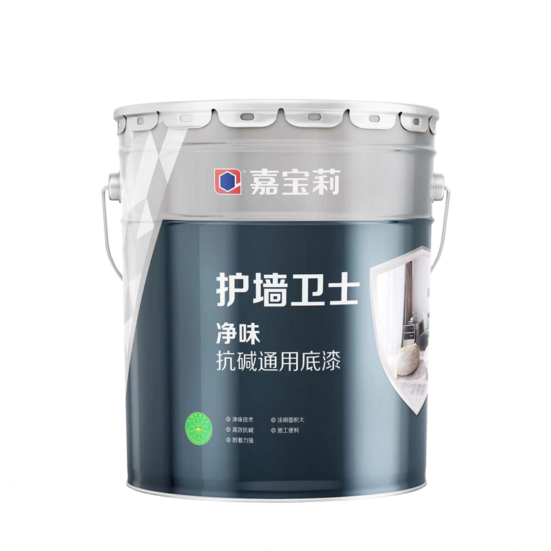 嘉宝莉净味抗碱底漆环保内墙漆白色乳胶漆防霉环保封闭艺术漆中u.