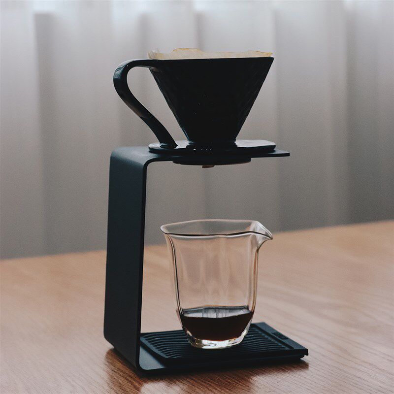 简约金属铝制 手冲咖啡架子 V60滤杯架 滤杯支架 手冲架过滤架