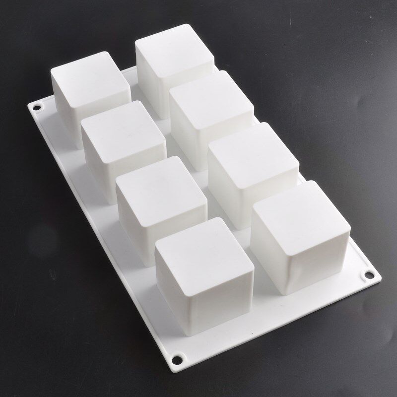 8连15连正方形慕斯蛋糕硅胶模具  正方法式西点矽胶模具