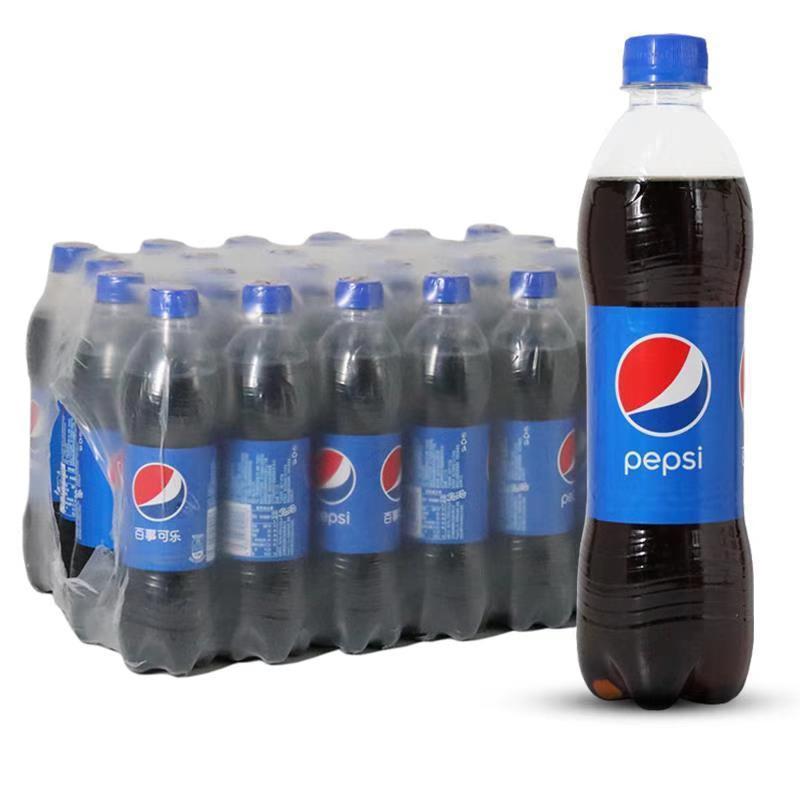 新货百事可乐碳酸饮料500ml/12瓶*24瓶可乐型汽水瓶装饮品中瓶整