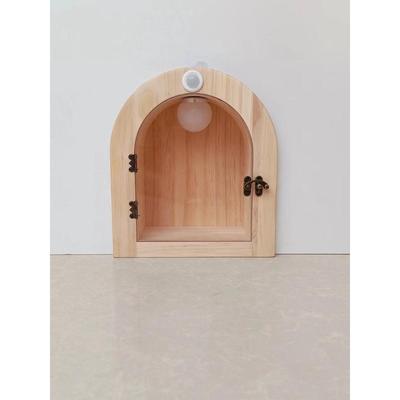 感应灯老鼠洞小木屋房子夜灯杰瑞门洞夜装饰定做