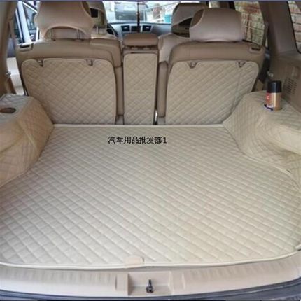 08-14款广汽汉兰达五座改七座尾D箱垫汉兰达7座5座专用后备箱垫