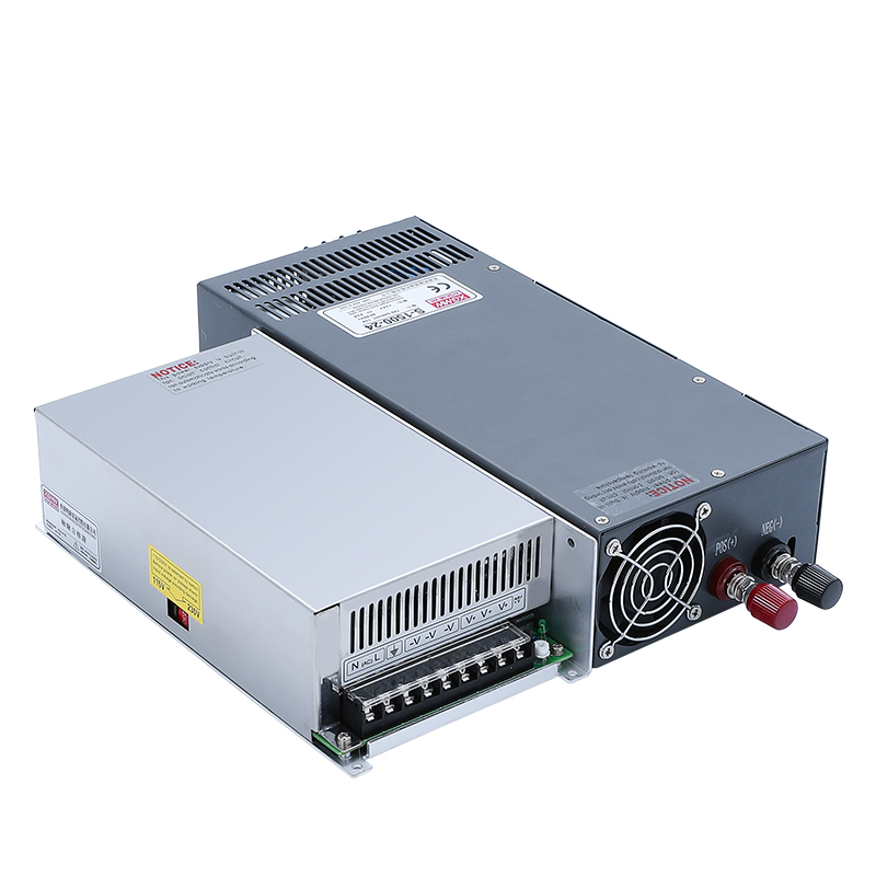 明纬12V36fV48V开关电源S-800W1200W直流大功率1500W变压器明伟24
