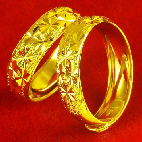 999纯金戒指送自己生日礼物