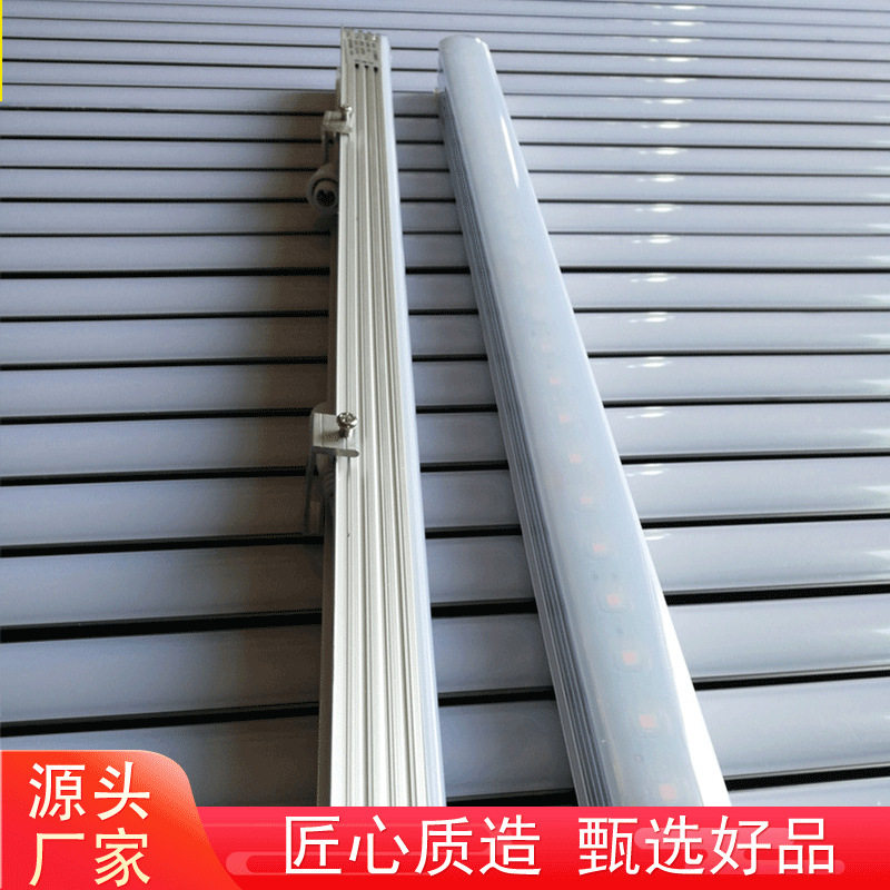 防水led护栏管灯条8段16段数码管屏建筑轮廓灯高亮夜景户外线条灯