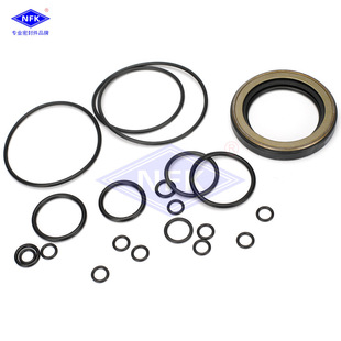 EX270/300/350挖机液压泵猪仔泵高压骨架油封丁腈橡胶密封修理包