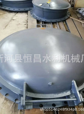 市政工程 水泵管道出水口拍门 DN250铸铁拍门 河北厂家当日发货