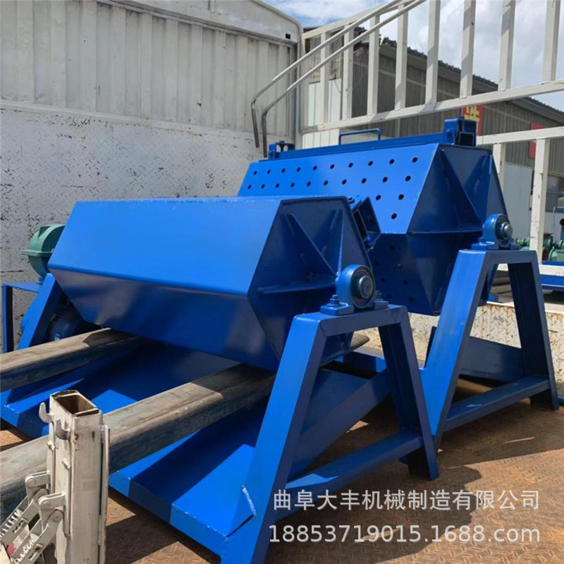 钢铁件除锈翻新机六角滚筒研磨机干抛无酸洗除锈铁件滚筒抛光机