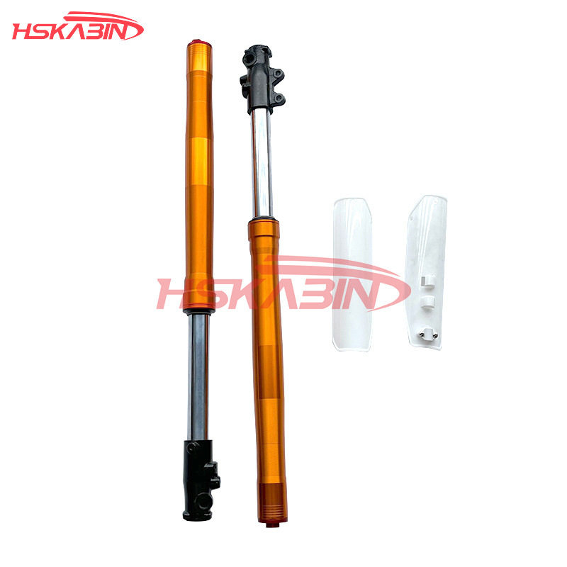 越野摩托车前减震45X48X660倒置减震带护板 飞龙前减震