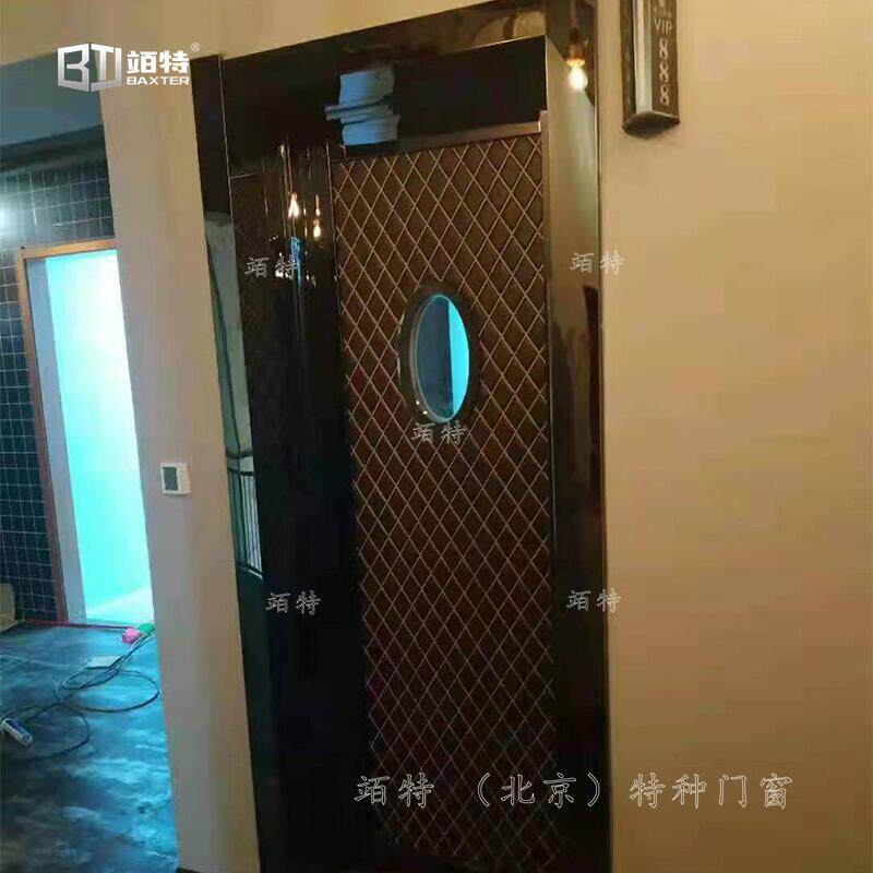 酒吧不锈钢隔声门 KTV软包隔声门制造商