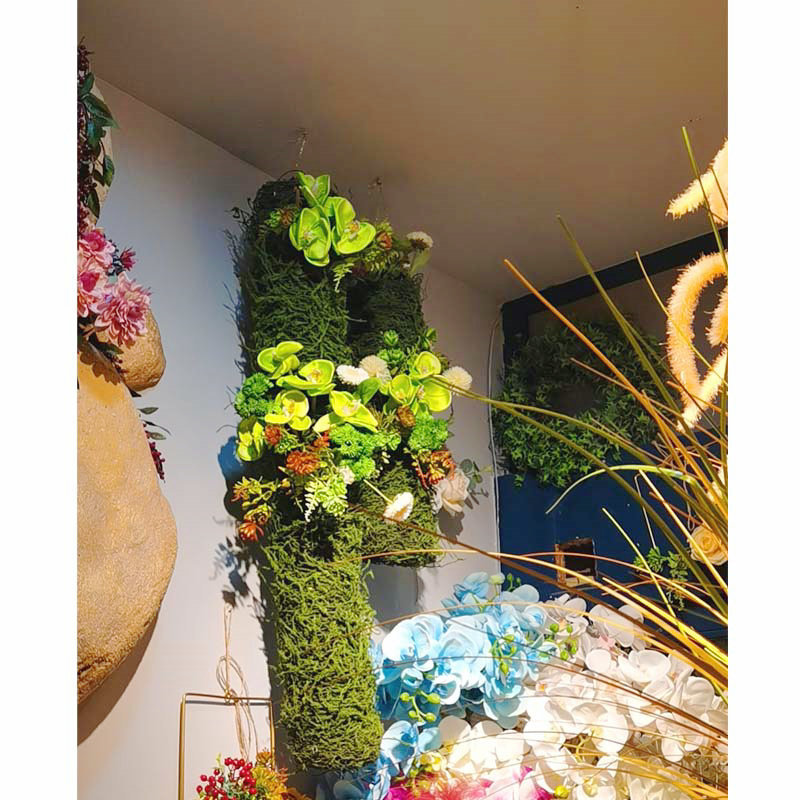 工厂店直桶仿真草柱仿真花配件装饰吊挂花艺挂饰园艺创意软装摆饰